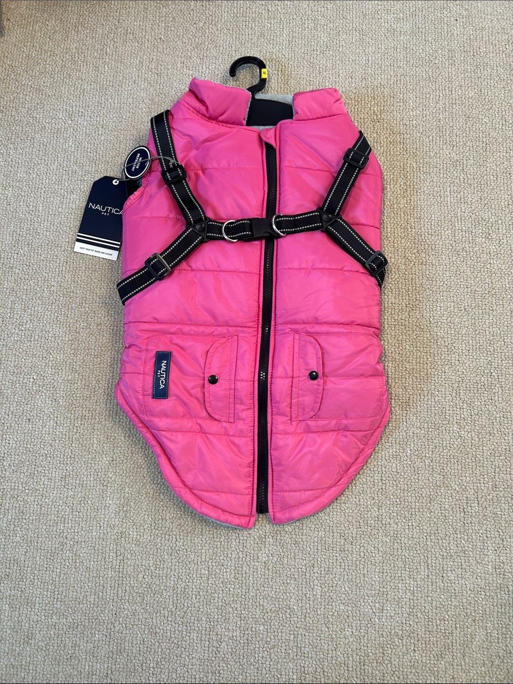 NWT Nautica Pet Dog Vest Hot Pink